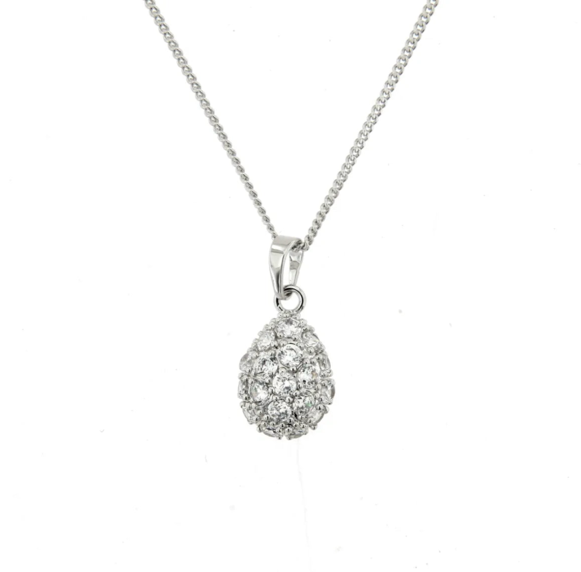 Collana goccia Swarovski