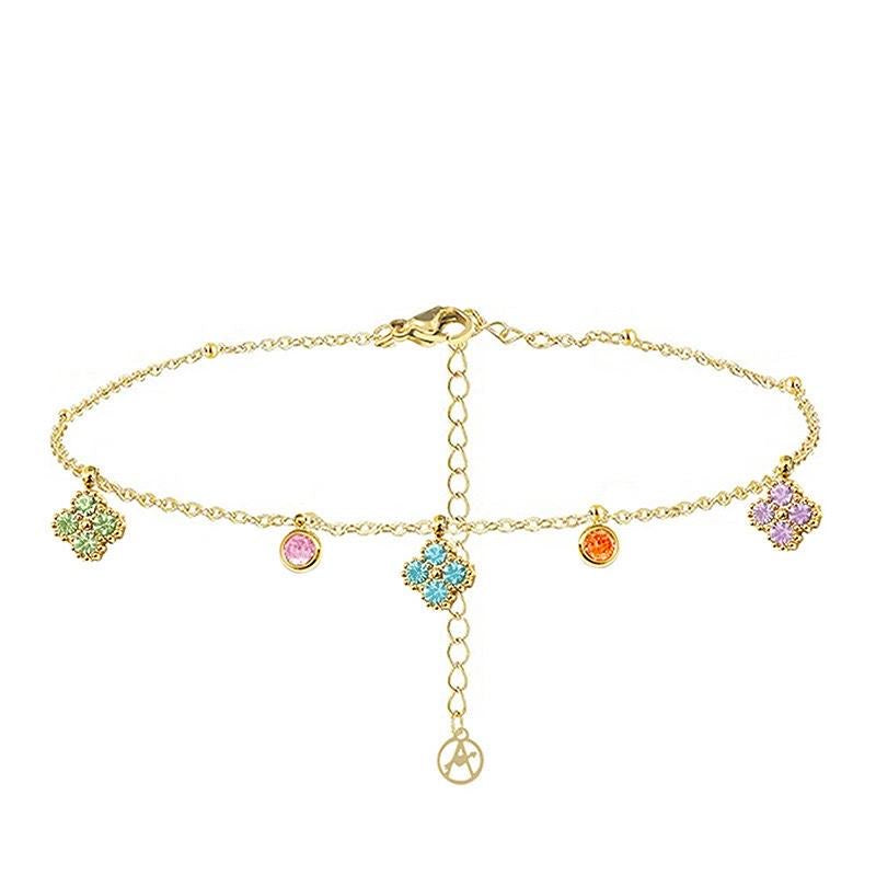 Bracciale quadrifoglio
