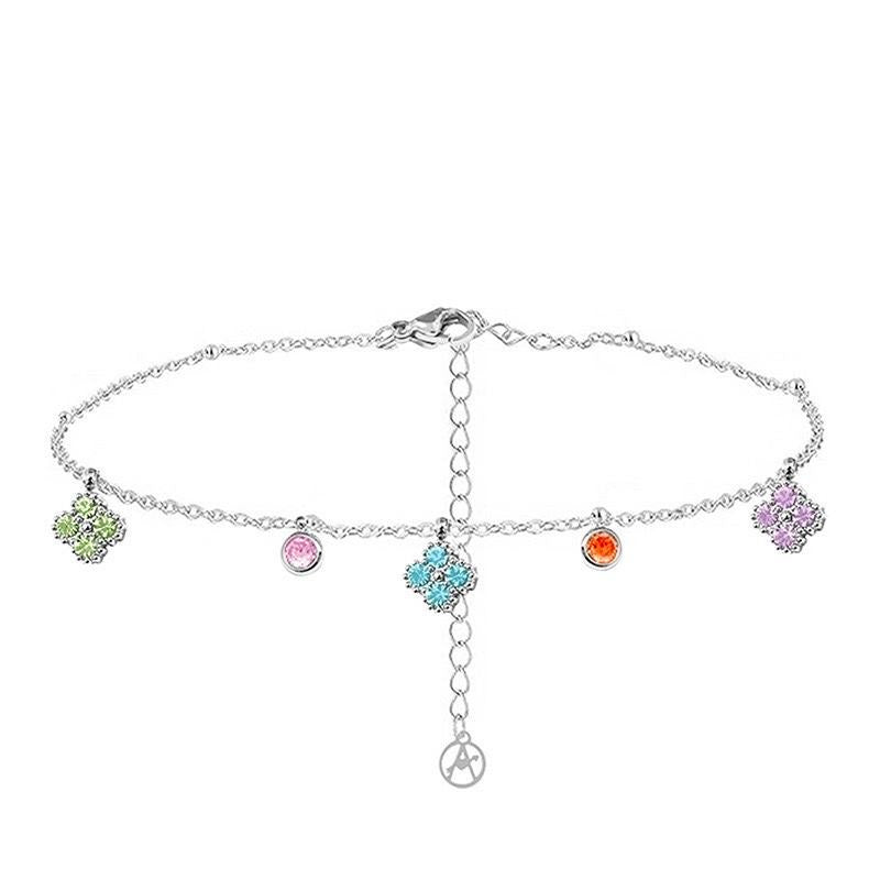 Bracciale quadrifoglio